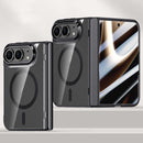 For iPhone Duo Integrated HD Film Electroplated Crystal Clear Center Axis Magnetic