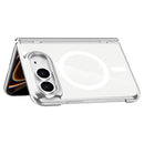 For iPhone Duo Integrated HD Film Electroplated Crystal Clear Center Axis Magnetic