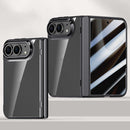 For iPhone Duo Integrated Privacy Film Electroplated Crystal Clear Center Phone Case
