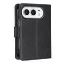 For iPhone Duo Litchi Texture RFID Anti-theft Leather Phone Case