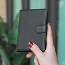 For iPhone Duo Litchi Texture RFID Anti-theft Leather Phone Case