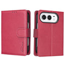 For iPhone Duo Litchi Texture RFID Anti-theft Leather Phone Case