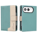 Colour Matching RFID Anti-theft Leather Phone Case, For iPhone Duo