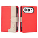 Colour Matching RFID Anti-theft Leather Phone Case, For iPhone Duo
