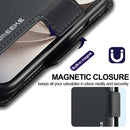 For iPhone Duo Textured PU Phone Case with Pen Slot