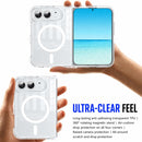 Crystal Acrylic Magnetic Integrated Hinge Phone Case, For iPhone Duo