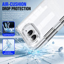 Crystal Acrylic Magnetic Integrated Hinge Phone Case, For iPhone Duo