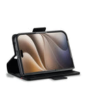 For iPhone Duo Carbon Fiber Leather Phone Case