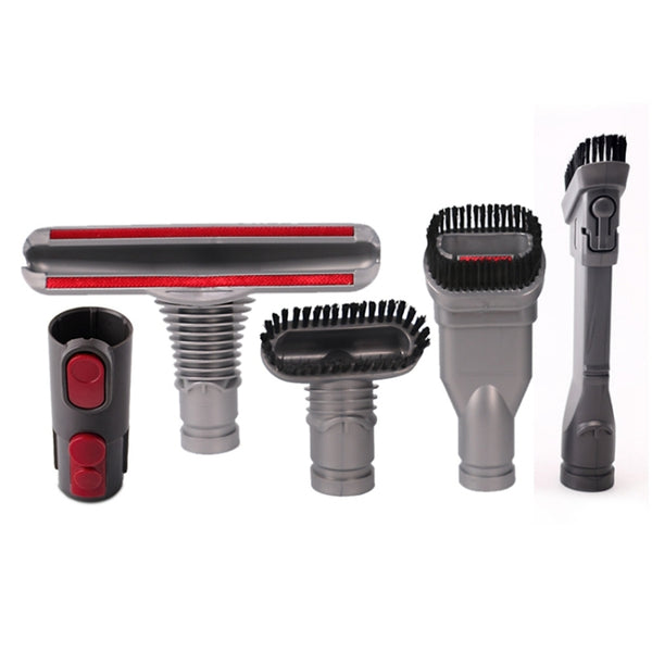 5pcs / Set Household Vacuum Cleaner Brush Head Parts Accessories for Dyson V8, 5pcs / Set