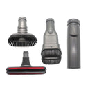 XD973 4 in 1 Round Brush + Stiff Brush + Bed Brush + Connector for Dyson Vacuum Cleaner Parts Kits, XD973