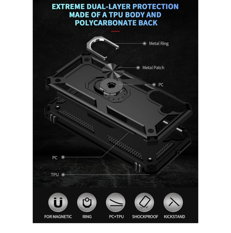 Heavy Duty Shockproof Stand Case Cover For Samsung Galaxy A15 5G