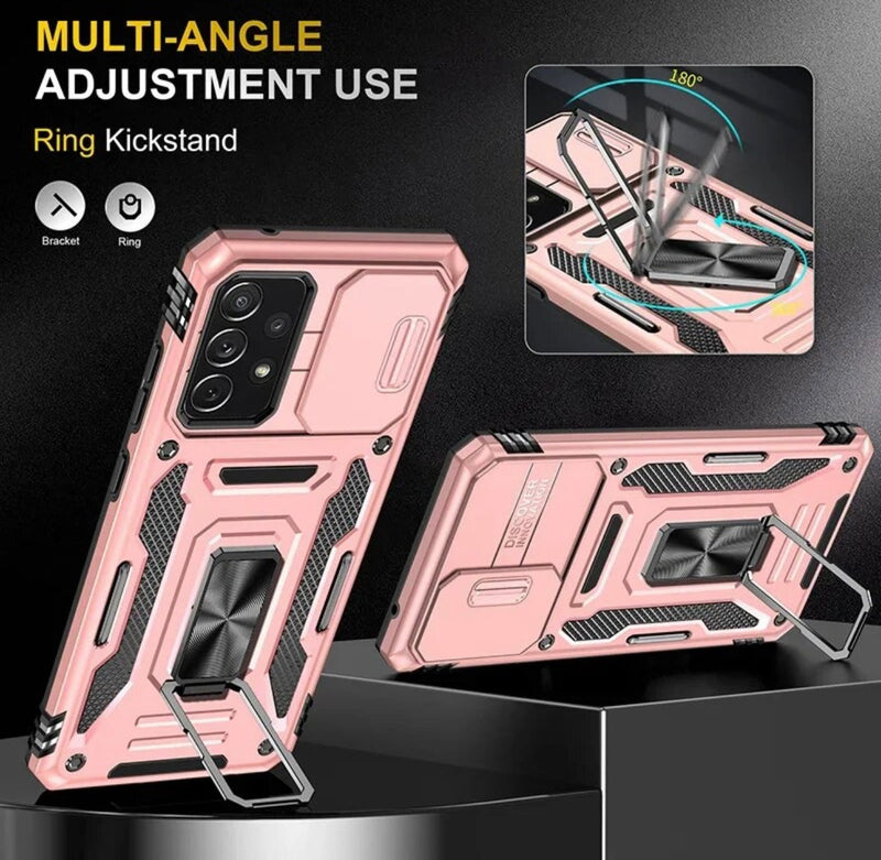 Heavy Duty Shockproof Stand Case Cover For Samsung Galaxy A35 5G