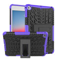 For iPad mini 5 2019 Tire Texture TPU+PC Shockproof Case with Stand