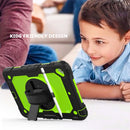 Shockproof Protective Case for iPad Mini 2019 / Mini 4, with Holder & Shoulder Strap & Hand Strap & Pen Slot