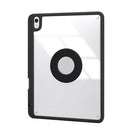 For iPad 10.2 9th 8th 7th Gen Rotate Bluetooth Keyboard Leather Tablet Case with Pen holder