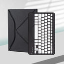 For iPad 10.2 9th 8th 7th Gen Rotate Bluetooth Keyboard Leather Tablet Case with Pen holder