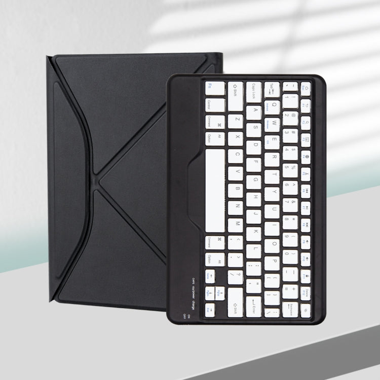 For iPad 10.2 9th 8th 7th Gen Rotate Bluetooth Keyboard Leather Tablet Case with Pen holder