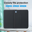 For iPad 11th 10th Gen Touch Backlight Split Type Bluetooth Keyboard Leather Case