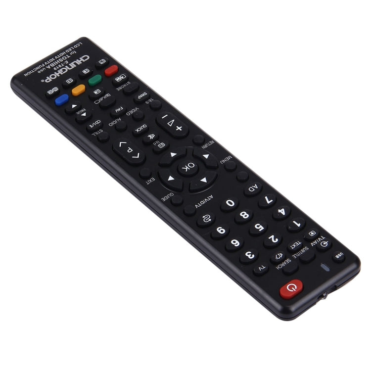 CHUNGHOP E-T919 Universal Remote Controller for TOSHIBA LED TV / LCD TV / HDTV / 3DTV, for TOSHIBA TV