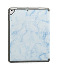For iPad Air 2/ Air 1 5th 6th Gen Marble Texture Pattern Horizontal Flip Case with Pen Holder