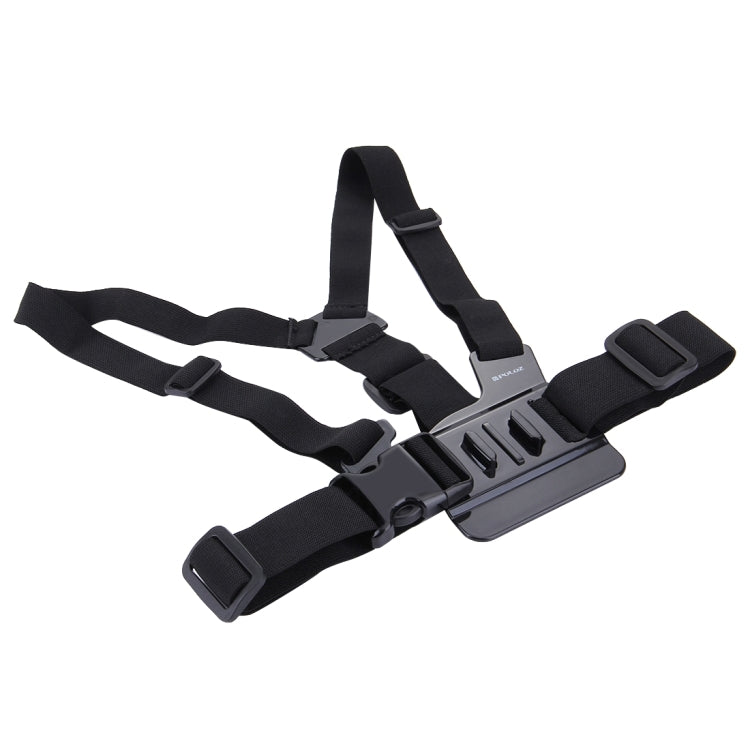 PULUZ Adjustable Body Mount Belt Chest Strap with J Hook Mount & Long Screw for GoPro Hero12 Black / Hero11 /10 /9 /8 /7 /6 /5, Insta360 Ace / Ace Pro, DJI Osmo Action 4 and Other Action Cameras