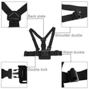 PULUZ Adjustable Body Mount Belt Chest Strap with J Hook Mount & Long Screw for GoPro Hero12 Black / Hero11 /10 /9 /8 /7 /6 /5, Insta360 Ace / Ace Pro, DJI Osmo Action 4 and Other Action Cameras