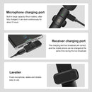 PULUZ Wireless Lavalier Noise Reduction Reverb Microphones for Type-C Phone, Type-C Receiver and Dual Microphones