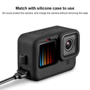 PULUZ POM Plastic Battery Side Interface Cover for GoPro HERO12 Black /11 Black /10 Black /9 Black