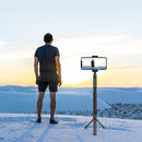 For Insta 360 X3 PULUZ Rotary Handle Desktop Tripod Stand