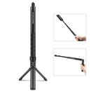 For Insta 360 X3 PULUZ Rotary Handle Desktop Tripod Stand 110cm Selfie Stick Monopod