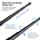 For Insta 360 X3 PULUZ Rotary Handle Desktop Tripod Stand 110cm Selfie Stick Monopod