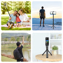 For Insta 360 X3 PULUZ Rotary Handle Desktop Tripod Stand 110cm Selfie Stick Monopod