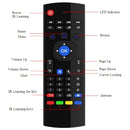 MX3 Air Mouse Wireless 2.4G Remote Control Keyboard with Browser Shortcuts for Android TV Box / Mini PC, Air Mouse