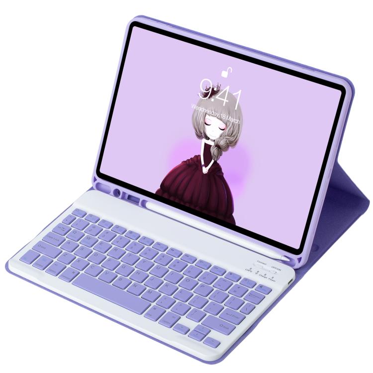 For iPad 11th Gen 2025 (A16)  Bluetooth Keyboard Case Cover with Pencil Holder