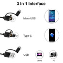 3 in 1 USB HD Digital Inspection Otoscope Ear Type Digital Endoscope Ear Wax