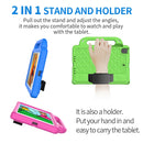 For iPad Mini 5 Shockproof Sleeve Protective Shell Case with Holder & Strap