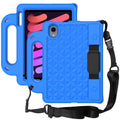 For iPad Mini 7 Shockproof Sleeve Protective Shell Case with Holder & Strap