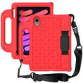 For iPad Mini 7 Shockproof Sleeve Protective Shell Case with Holder & Strap