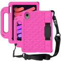 For iPad Mini 7 Shockproof Sleeve Protective Shell Case with Holder & Strap