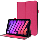For iPad Mini 7 PU Leather Case with Two-Folding Holder & Card Slots & Pen Slot