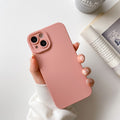 For iPhone 13 Pro Max Liquid Silicone Shockproof Full Coverage Protective Case