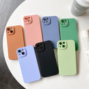 For iPhone 13 Liquid Silicone Shockproof Full Coverage Protective Case