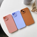For iPhone 13 Liquid Silicone Shockproof Full Coverage Protective Case