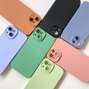 For iPhone 13 Liquid Silicone Shockproof Full Coverage Protective Case