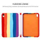 for iPad mini 6 Liquid Silicone Magnetic Pen Function Tablet Case