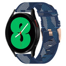 For Samsung  Galaxy Watch 4 Classic 46mm Nylon Woven Watch Band