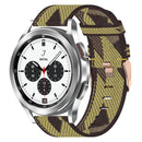 For Samsung  Galaxy Watch 4 Classic 42mm 20mm Nylon Woven Watch Band