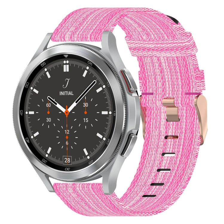 For Samsung  Galaxy Watch 4 Classic 46mm Nylon Woven Watch Band