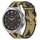 For Samsung  Galaxy Watch 4 Classic 46mm Nylon Woven Watch Band