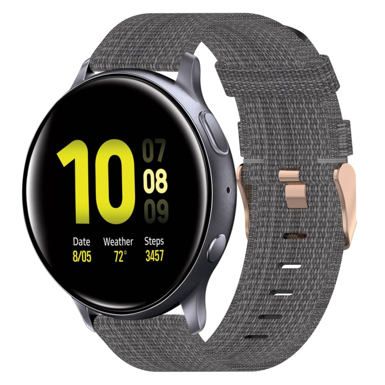 For Samsung  Galaxy Watch 4 Classic 46mm Nylon Woven Watch Band